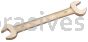 CS Unitec™ EX203-250UB 1-5/8x1-13/16 Double Open Ended Wrench Copper Beryllium