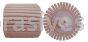 4x2x5/8-11 Thread Arbor Hole, Density 5, Standard Hardness - Soft (25), Felt Polishing Flap Roll