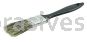 Weiler 40027 1" Disposable Chip & Oil Brush Grey China Bristle 1-3/4" Trim Length Plastic Handle