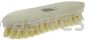 Weiler 44023 9" Pointed End Scrub Brush 1" Trim Length White Tampico Fill