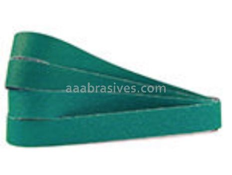 CS Unitec 38528 Abrasive Grinding Belt Zirconium Cloth 80 Grit 40mmx780mm 1.5"x30.7"