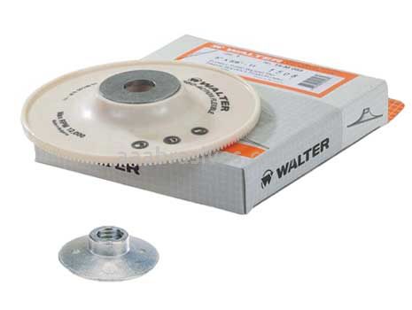Walter 15M065 6" x 5/8-11 Turbo Action Backing Pad Assembly White