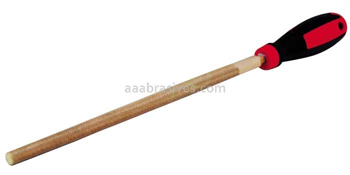 CS Unitec™ EX411R-100B 12mm x 100 Round File Copper Beryllium