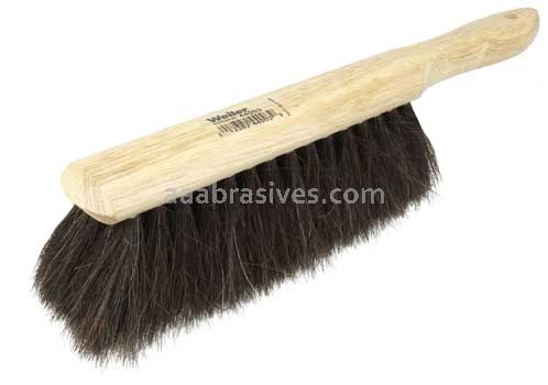 Weiler 44003 8" Counter Duster Horsehair Fill Fine Brushing