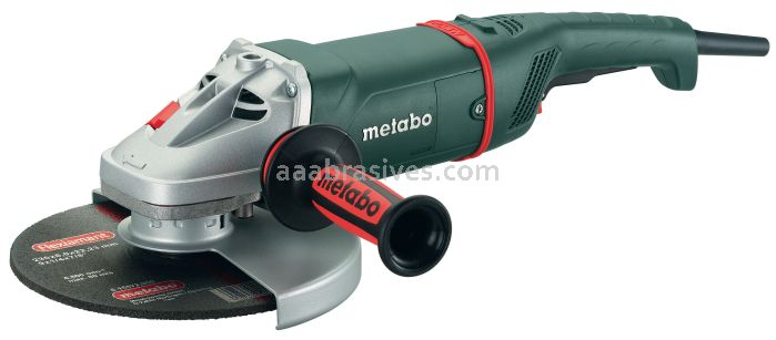 Metabo W24-180 Angle Grinder 7" - 8,500 RPM - 15.0 AMP w/"DEADMAN"