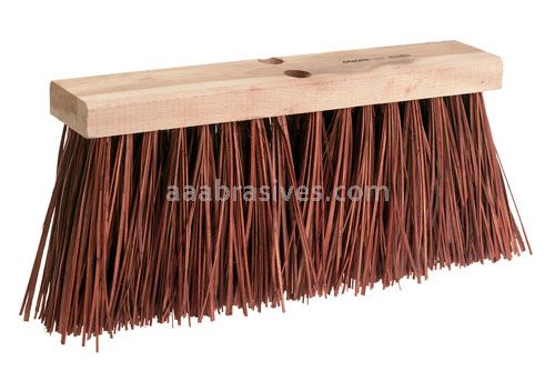 Osborn Master Sweep Classic 16-7/16” Street Broom 6-1/4” TL X Red Palmyra #52054