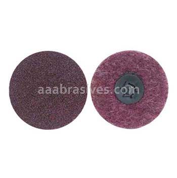 1" Merit A/O Medium Type 1 Rapid Prep Quick Change Discs
