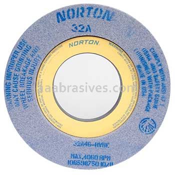 Norton 12 x 2 x 5 32A60-IVBE Recess 2 sides 7-1/2 x 1/2 Type 07 Recessed Two Sides Wheels