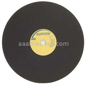 Norton 24 x 7/32 x 1-3/4 Foundry Cut All purpose Reinforced Type 01 Straight Wheels
