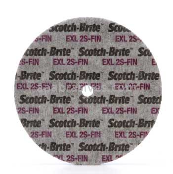 3M™ Scotch-Brite™ 7010534335 8 x 1/4 x 1/2 3S Fine EXL Unitized Wheel