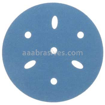 3M™ 7100090959 3” #320 Grit Hookit™ Blue Abrasive Disc 321U Multi-hole