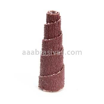 3M&trade; 7100101949 1/2 x 2 x 1/8 50 Grit X-wt 341D Full Tapered Cartridge Roll