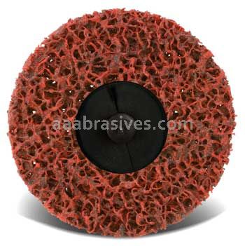3" Type R Strip-It Disc Silicon Carbide Red Extra Coarse