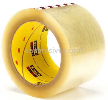 Scotch™ Box Sealing Tape 375 Clear 6 in x 500 yd 3M 7010375160