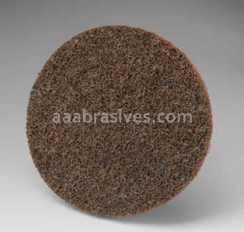 3M™ 7100075566 1-1/2" A/O CRS Scotch-Brite™ Roloc™ AL Surface Conditioning Disc