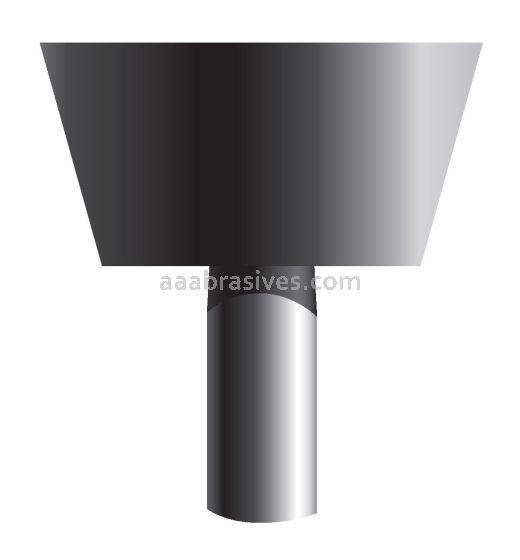 A-33, 1x1/2x1/4"sk, Mounted Point, Vitrified, PA/O