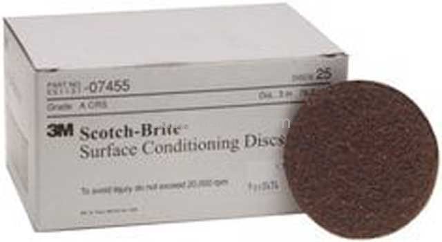 3M™ 7000120660 3" 07455 A/O CRS Scotch-Brite™ SC-DH Surface Conditioning Disc