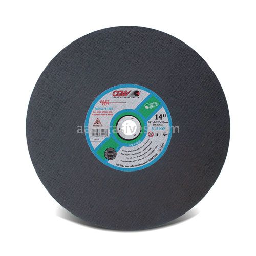 CGW 70221 12 x 5/32 x 1 A24-R-BF Metal Cut-off Blade