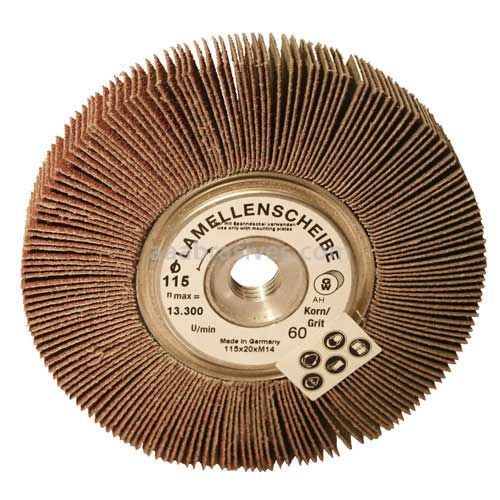 Wendt Abrasives 325382 Threaded Flap Wheel 5" x 3/4" x 5/8-11 SX80