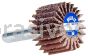 Merit Abrasives 08834137114 1 x 1 x 1/4 Small Diameter Flap Wheels With 1/4" Steel Shank 240 Grit Merit High Performance Ceramic/AO