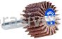 Merit Abrasives 08834137324 1-3/8 x 5/8 x 1/4 Small Diameter Flap Wheels With 1/4" Steel Shank 240 Grit Merit High Performance Ceramic/AO
