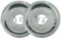 Weiler 03912 Nylox Metal Adapters 3-1/4" to 1" Arbor Hole