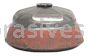 Weiler 35530 Polyflex 6" Encapsulated Crimped Wire Cup Brush .020" Steel Fill 5/8"-11 UNC Nut