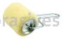 Weiler 49015 3" Paint Roller Cover & Frame Bent Wire Handle