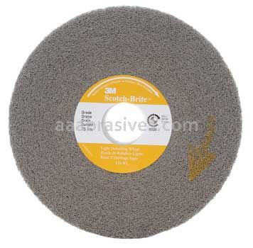 3M™ 7100219299 12 x 1 x 5 8S Fine Scotch-Brite™ Light Deburring Wheel