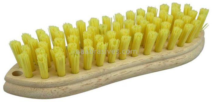 Weiler 42373 9" Deck Scrub Brush Recycled PET Fill