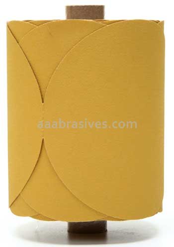 3M™ 7010359436 5” P120 Grit Stikit™ Gold Disc Roll