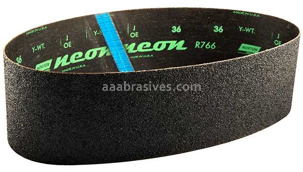 Norton Abrasives 66623390074 4 x 36 P60 Norton Gemini R766 Narrow Sanding Belts