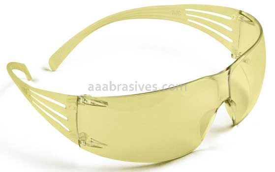 3M™ 7100021793 SecureFit™ Safety Glasses SF203AF Amber Lens