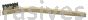 Weiler 61012 Stainless Steel Scratch Brush Countertop Display - 012382610128