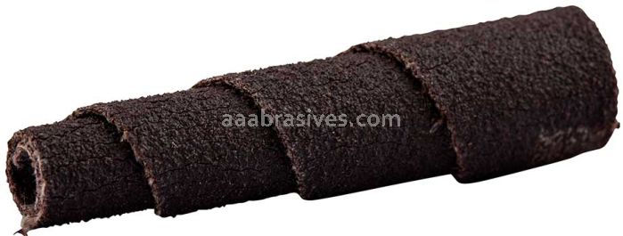 3/8 x 1-1/2 x 1/8 /150 /M-9 /Merit Aluminum Oxide /Spiral Rolls, Full-Tapered (Spirapoints)