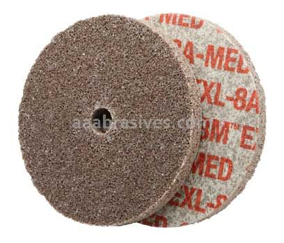 3M™ Scotch-Brite™ 7010299335 2 x 1/16 x 1/8 8A MED SPR 022743A EXL Unitized Wheel