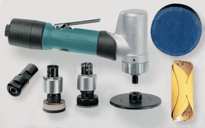 Dynabrade 51415 - 7 Degree Offset Mini-Dynorbital Random Orbital Sander Versatility Kit