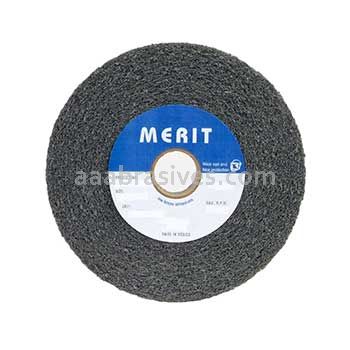 6 x 1 x 1 S/C Medium Merit Convolute Clean & Finish Wheel