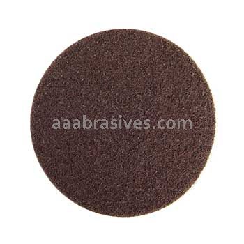 Merit Abrasives 05539562627 8" Blank A/O Coarse 80 Brown Merit Rapid Prep Hook and Loop Discs