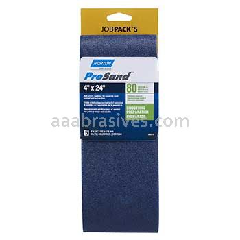 Norton 4 x 24 80-Y ProSand JobPack R831 Portable Belts