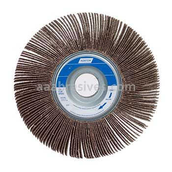 6 x 1-1/2 x 1 120 Merit Type K Sof-Tutch Large Diameter Flap Wheels