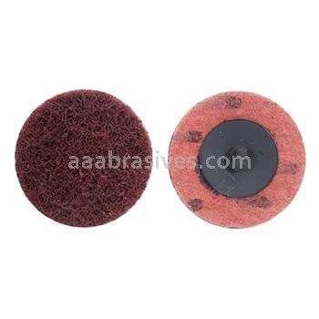 4" Merit A/O Coarse Type 3 Quick Change Buffing Discs
