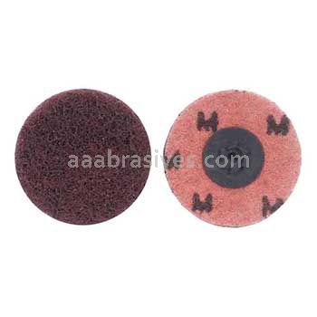 1-1/2" Merit A/O Medium Type 1 Quick Change Buffing Discs