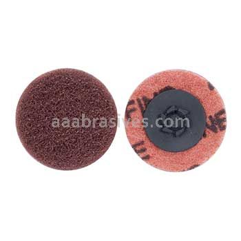 1-1/2" Merit A/O Fine Type 1 PLD Buffing Discs with Locking Attachment
