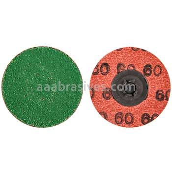 Norton 08834167026 2" 60 Grit TP Bluefire R887D Quick-change Discs