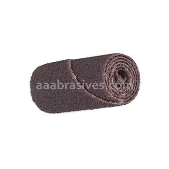 5/8 x 1-1/2 x 3/16 60 Grit Merit A/O Cartridge Rolls Straight Half-Glued