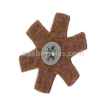 Merit Abrasives 08834185929 3 x 1/4-20 Eyelet A/O Coarse Merit Type GD Surface Preparation Stars