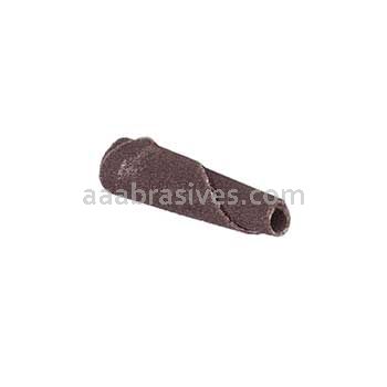 3/16 x 1 x 2-1/2 50 Grit K-110 Merit Aluminum Oxide Taper Cone Points