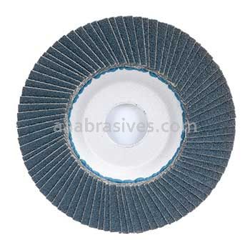 4-1/2 x 7/8 24 Grit Merit Type 27 Zirc Powerflex Flap Discs