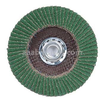 4-1/2 x 5/8-11 120 Grit Merit Premium Zirconia Plus Type 29 Powerflex Flap Discs